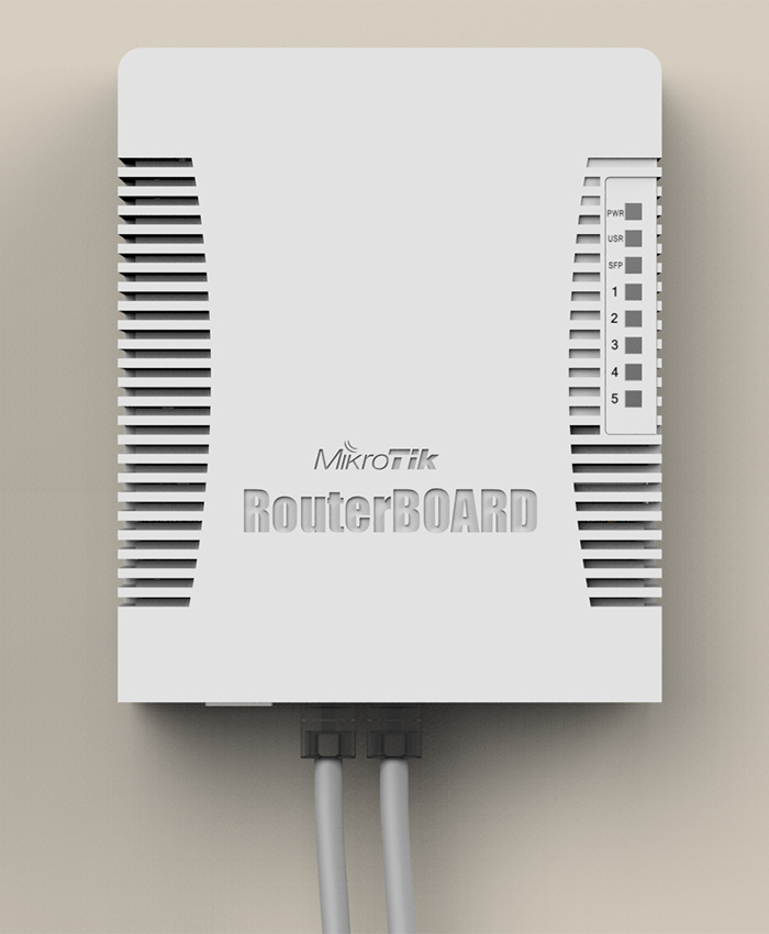 MikroTik RB960PGS RouterBoard hEX PoE 5 Port Gb L4 Router